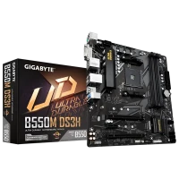 Материнская плата Gigabyte B550M DS3H, AM4, AMD B550, Micro-ATX