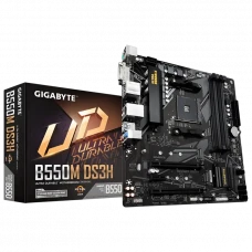 Placă de bază Gigabyte B550M DS3H, AM4, AMD B550, Micro-ATX