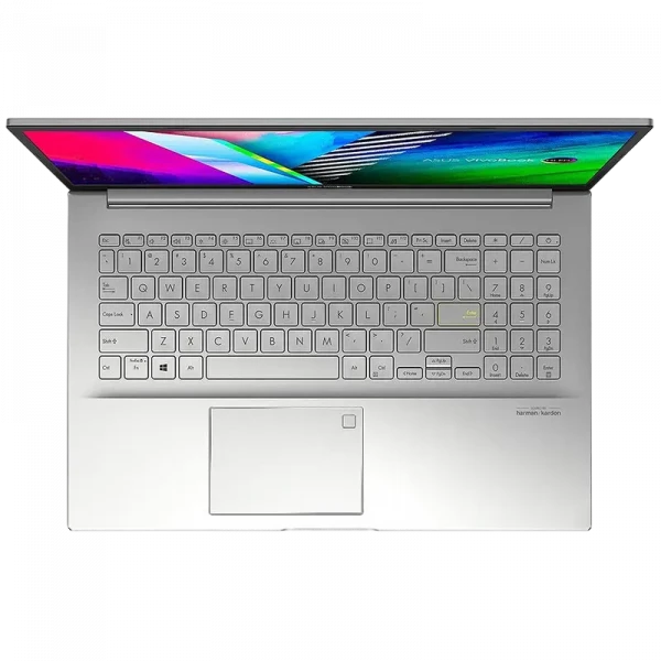 Laptop 15,6 ASUS Vivobook 15 OLED K513EA, Transparent Silver, Intel Core i3-1125G4, 8GB/256GB, Fără SO