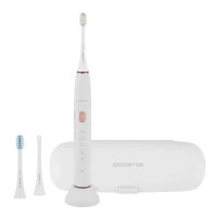 Periuța de dinți electrică sonică Polaris PETB 0701 TC, Alb