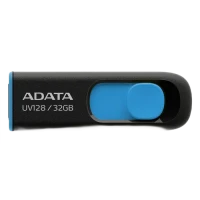 Memorie USB ADATA UV128, 32GB, Negru/Albastru