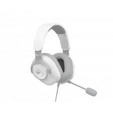 Căști gaming Havit H2230d, Cu fir, Alb/Gri