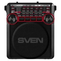 Radio portabil SVEN SRP-355, Negru/Rosu