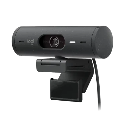 Веб-камера Logitech BRIO 500, Full-HD 1080P, Серый