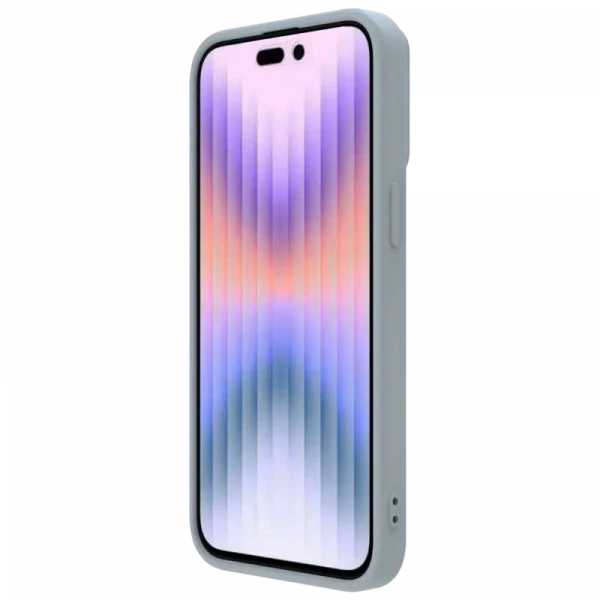 Чехол Nillkin iPhone 15 Pro, CamShield Silky Silicone, Star Gray
