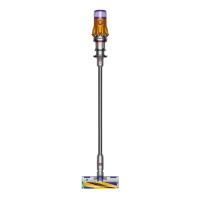 Вертикальный Пылесос Dyson V12 Detect Slim Absolute Plus, Серебристый