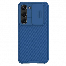 Husă Nillkin Galaxy S23+ Camshield Pro, Albastru