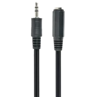 Cablu audio Cablexpert CCA-423, 3.5mm 3-pin (F) - 3.5mm 3-pin (M), 1,5m, Negru