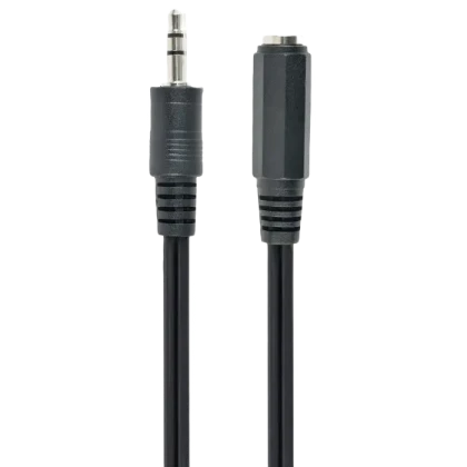 Cablu audio Cablexpert CCA-423, 3.5mm 3-pin (F) - 3.5mm 3-pin (M), 1,5m, Negru