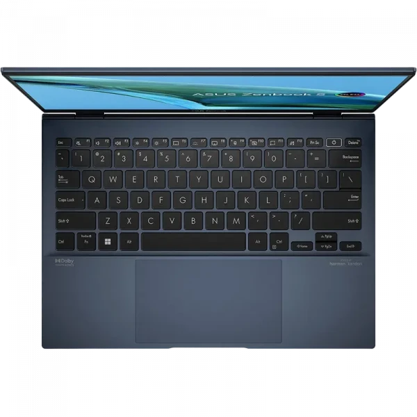 Laptop 13,3 ASUS Zenbook S 13 OLED UM5302TA, Ponder Blue, AMD Ryzen 7 6800U, 16GB/512GB, Fără SO