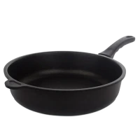 Сотейник AMT Gastroguss AMT-728-E, 3,8л, 28см, Чёрный
