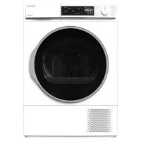 Сушильная машина Sharp KDNHA8S7GW21EE, 8кг, Белый