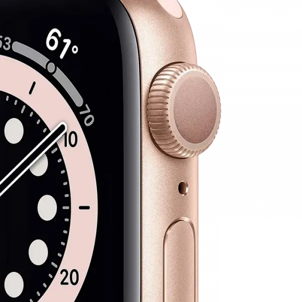 Умные часы Apple Watch Series 6 GPS MG123, 40мм, Золото | Розовый