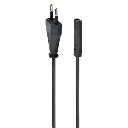 Cablu de alimentare Cablexpert PC-184/2, 1.8 m, Negru