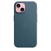 Husă Apple iPhone 15 Plus FineWoven Case with MagSafe, Pacific Blue
