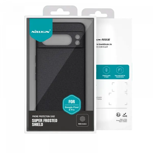 Чехол Nillkin Pixel 8 Pro Frosted Pro, Чёрный