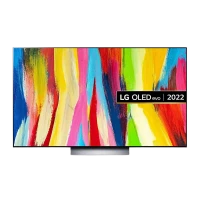 65 OLED SMART Телевизор LG OLED65C24LA, 3840x2160 4K UHD, webOS, Чёрный