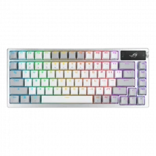 Tastatură ASUS ROG Azoth, Cu fir / Fără fir, Alb