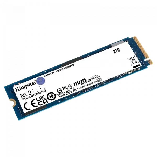 Накопитель SSD Kingston NV2, 2000Гб, SNV2S/2000G