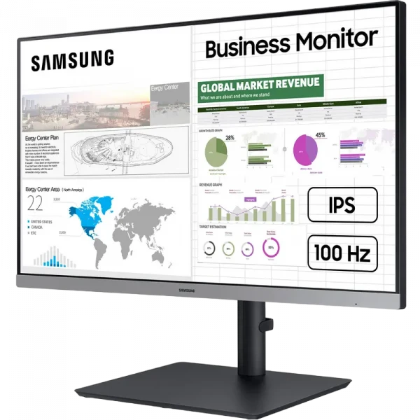 Monitor Samsung S27C430 / 27 inchi / IPS 1920x1080 FHD / Negru