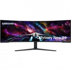 57 Игровой монитор Samsung S57CG95, VA 7680x2160, Белый | Черный