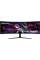 57 Monitor Gaming Samsung S57CG95, VA 7680x2160, Alb | Negru