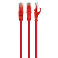 Патч-корд Cablexpert PP6U-0.25M/R, Cat6 UTP, 0,25м, Красный