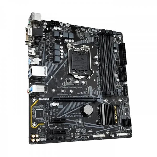 Материнская плата Gigabyte B460M DS3H, LGA1200, Intel B460, Micro-ATX