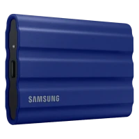 SSD portabil extern Samsung Portable SSD T7 Shield, 1 TB, Albastru (MU-PE1T0R/WW)