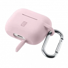 Husă pentru Airpods Cellularline Bounce - AirPods Pro, Roz