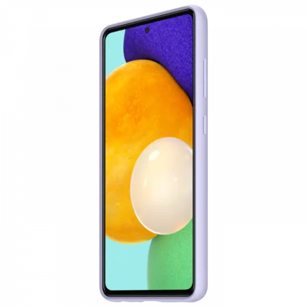 Чехол Samsung Silicone Cover Galaxy A52, Фиолетовый