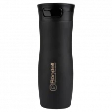 Cană termos Rondell RDS-836, 0,4L, Negru