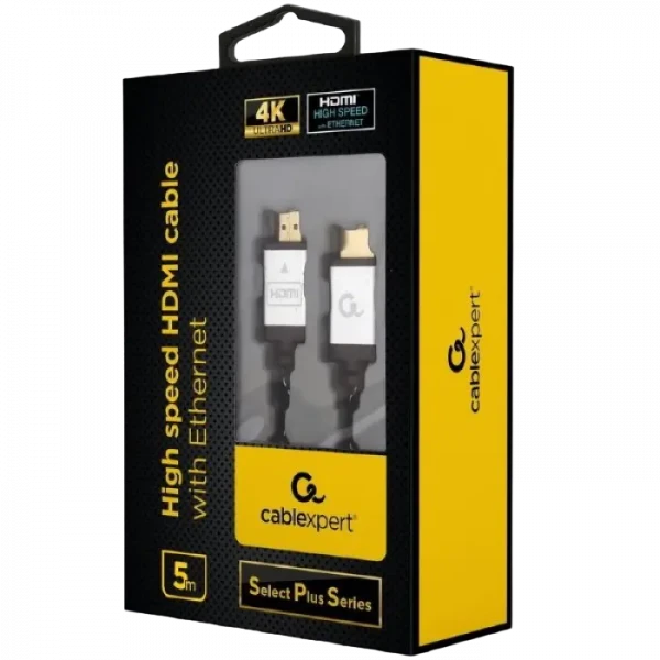 Cablu Video Cablexpert CCB-HDMIL-5M, HDMI (M) - HDMI (M), 5m, Negru