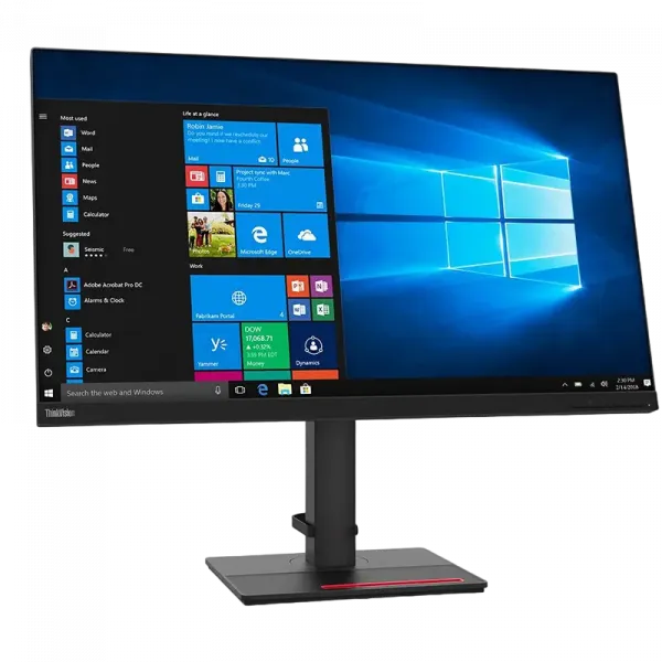 31,5 Monitor Lenovo T32p-20, IPS 3840x2160 4K-UHD, Negru