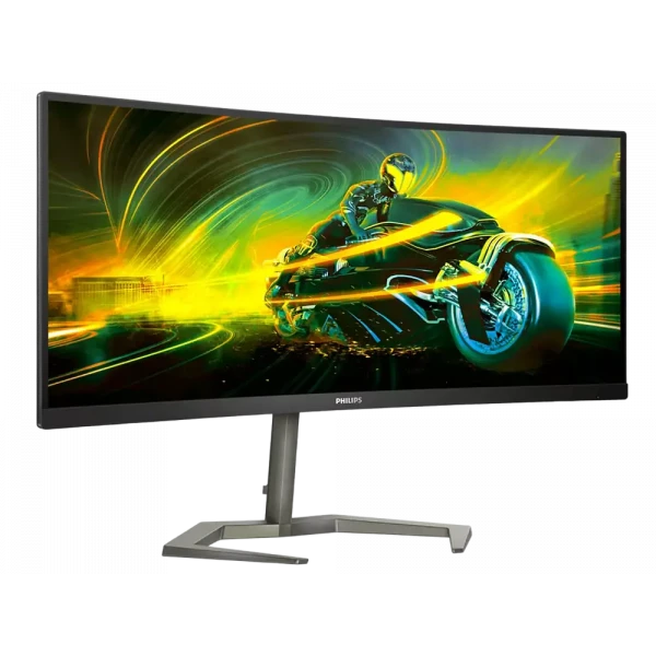 34 Игровой монитор Philips 34M1C5500VA, VA 3440x1440 WQHD, Чёрный