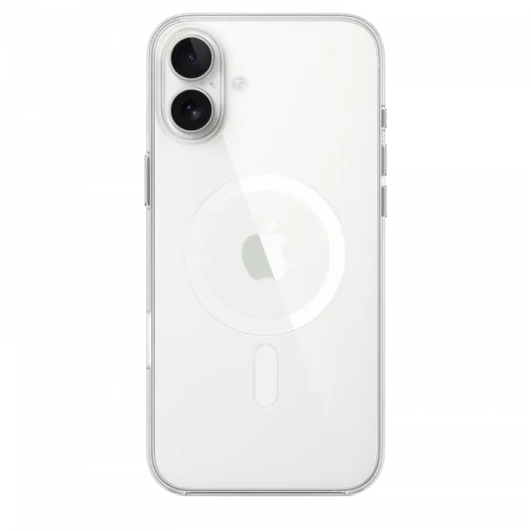 Чехол Apple iPhone16 Plus Clear Case with MagSafe, Прозрачный