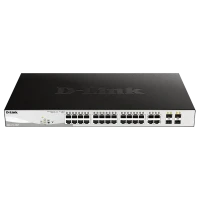 PoE коммутатор D-Link DGS-1210-28MP, 24x IEEE 802.3af/at