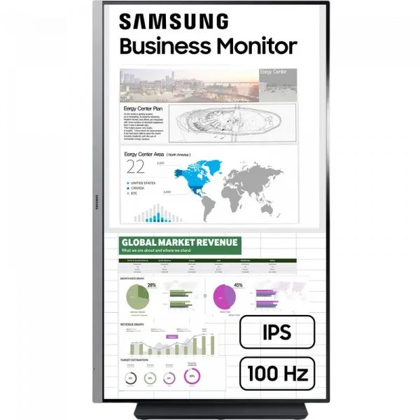 Monitor Samsung S27C430 / 27 inchi / IPS 1920x1080 FHD / Negru