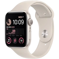 Ceas inteligent Apple Watch SE 2, 44mm, Starlight