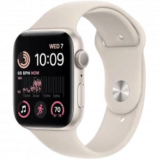 Ceas inteligent Apple Watch SE 2, 44mm, Starlight