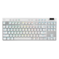 Клавиатура Logitech G Pro X TKL, Проводное / беспроводное, Белый