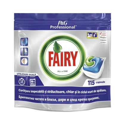 Capsule All in One Fairy P&amp;G Professional, 115 buc