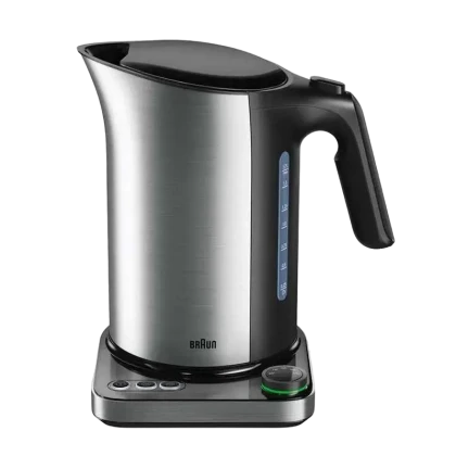 Fierbător electric Braun WK 5115 BK, Negru | Gri