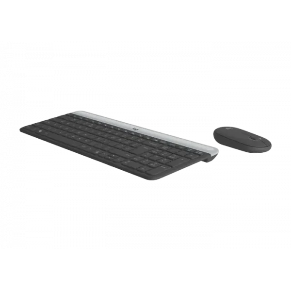 Клавиатура и мышь Logitech MK470, Беспроводное, Чёрный