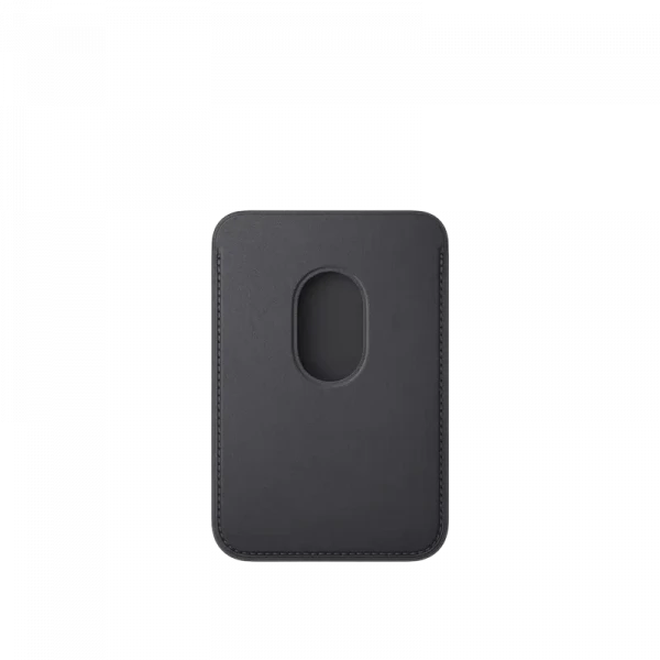 Husă Portmoneu Apple FineWoven Wallet with MagSafe, Negru