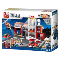 Constructor Sluban Stație de pompieri B0631, 6+