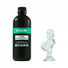 Fotopolimer pentru imprimare 3D ESUN eResin-PMMA Like Resin PM200, 0.5 kg, Transparent