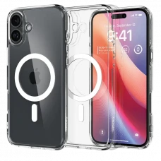 Spigen iPhone 16, Ultra Hybrid Mag Magsafe, White