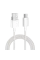 Cablu încărcare și sincronizare Xiaomi Mi USB, USB Type-A/USB Type-C, 1m, Alb