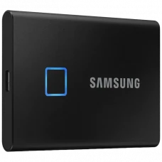 SSD portabil extern Samsung Portable SSD T7 Touch, 1 TB, Negru (MU-PC1T0K/WW)